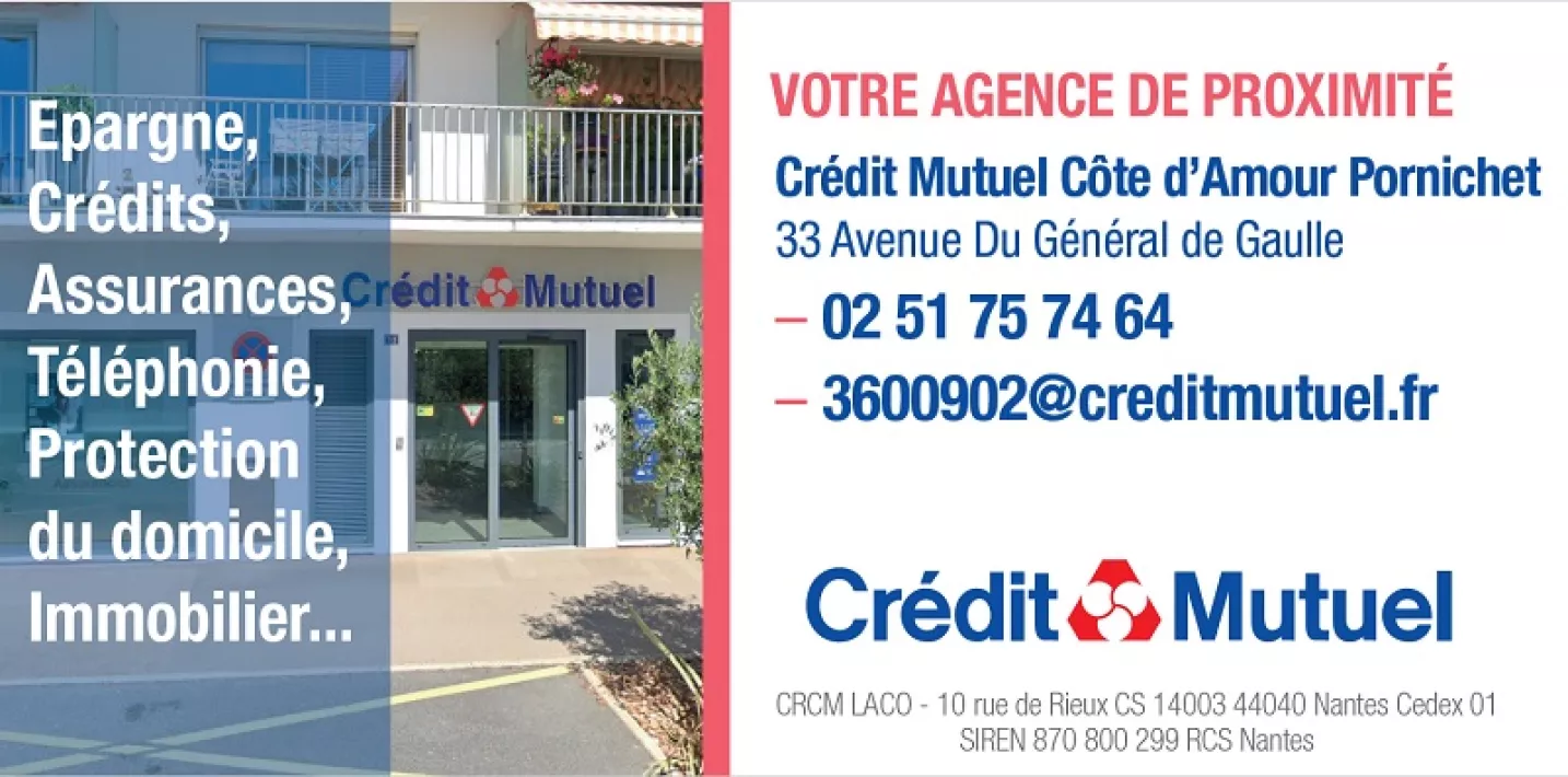 Crédit Mutuel Côte d'Amour Pornichet Crédit Mutuel Côte d'Amour Pornichet