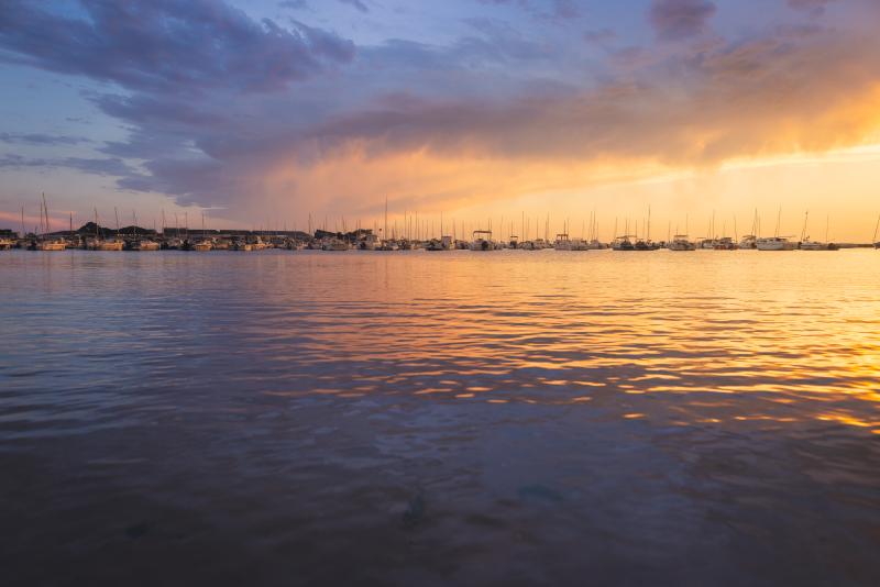 Coucher de soleil à Pornichet ©Matthieu Lumen