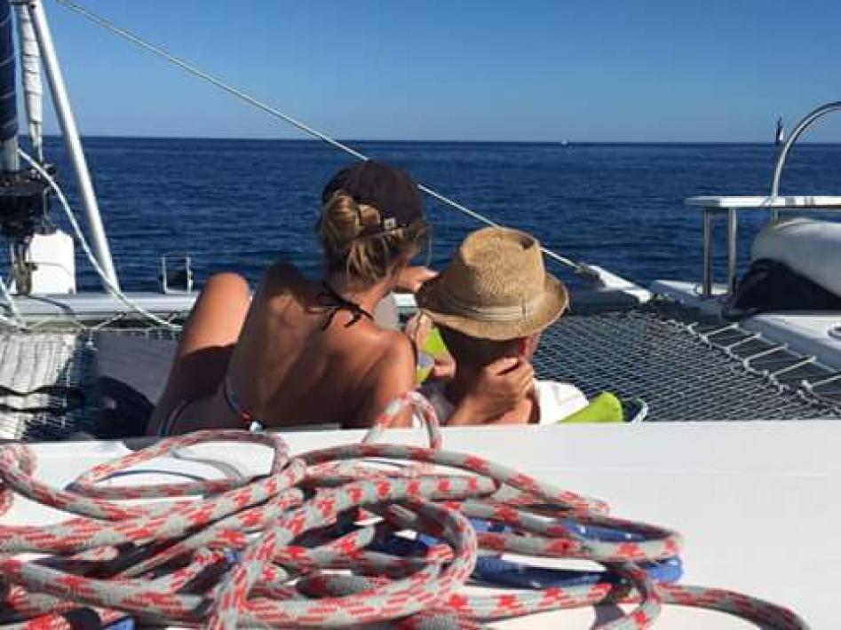 Balade en catamaran