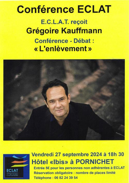 conférence débat Grégoire Kaufmann